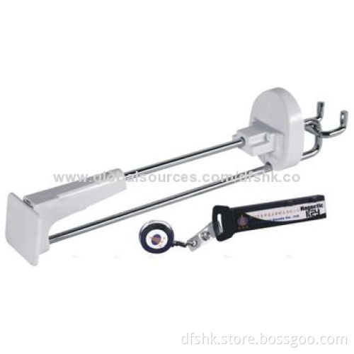 2014 Hot Supermarket/Retail Anti-shoplifting Security Display Hook for Pegboard/Slat-wall